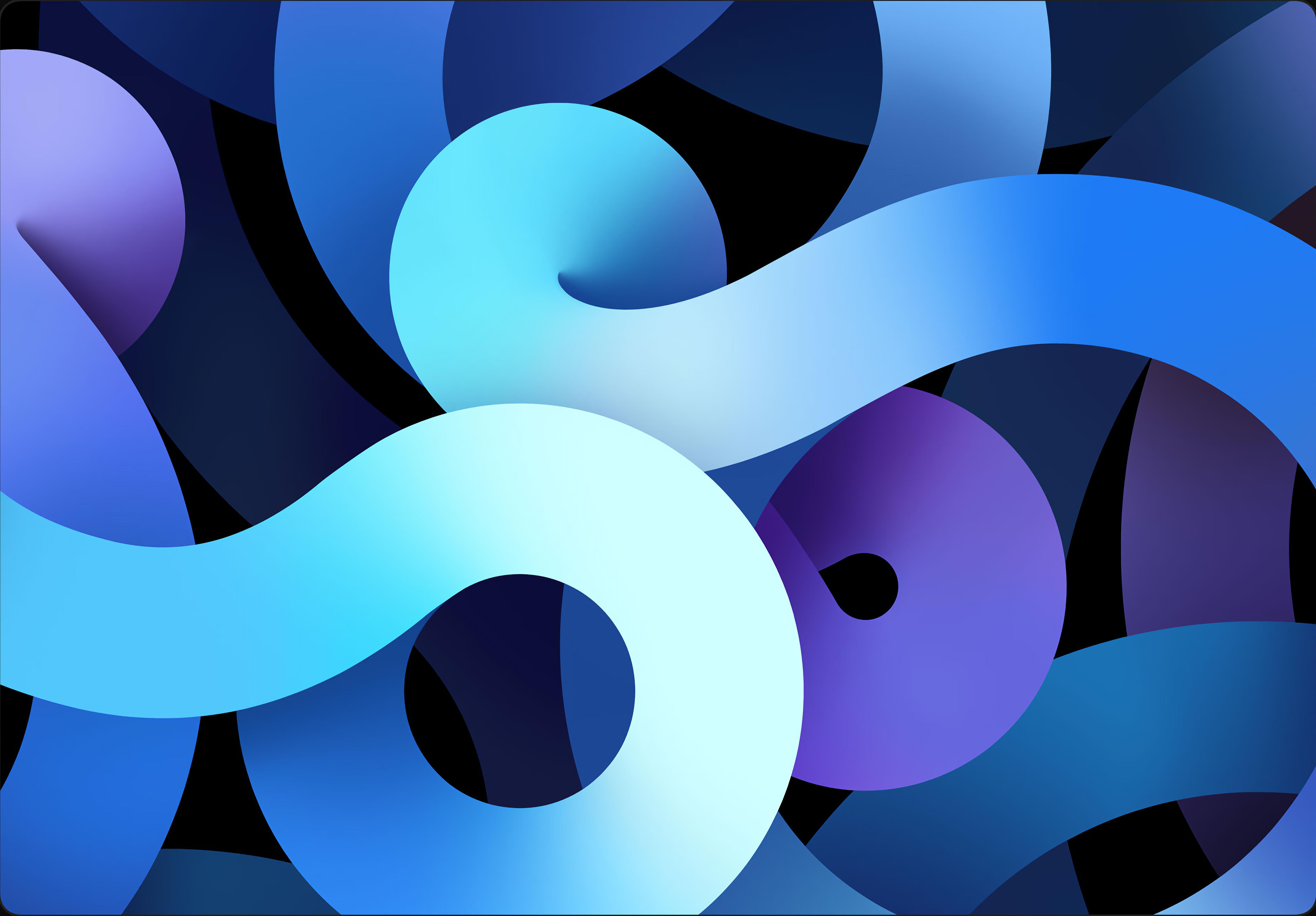 iPad Air 2020 Noodles Blue Light – Stock Wallpaper (Extracted from iOS