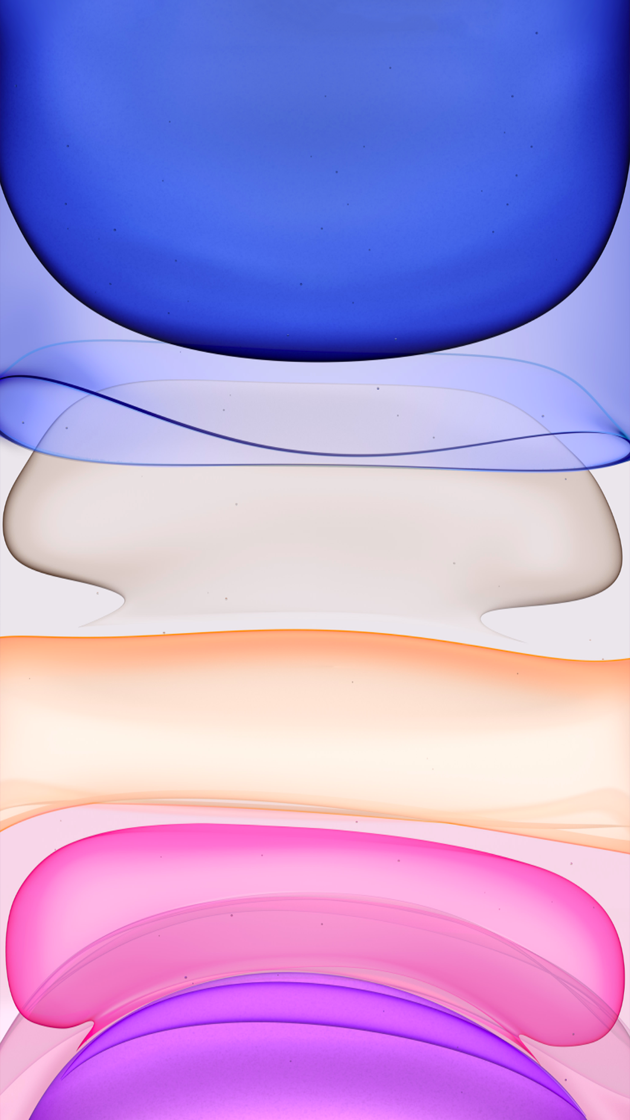 iPhone 11 Purple (Light) - Stock Wallpaper - Original from Apple (Full