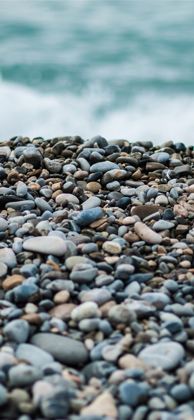 Default wallpaper of Beach Stones