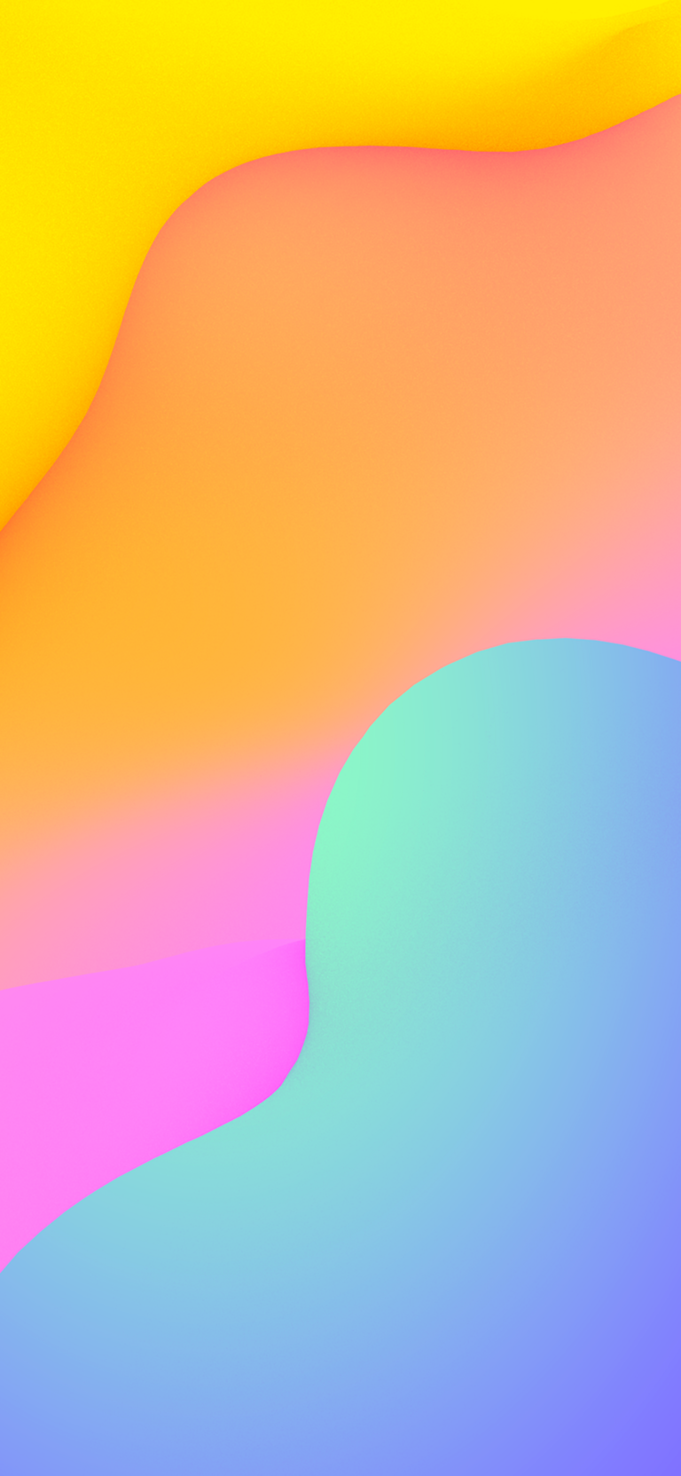 Default wallpaper of Color Blob 2