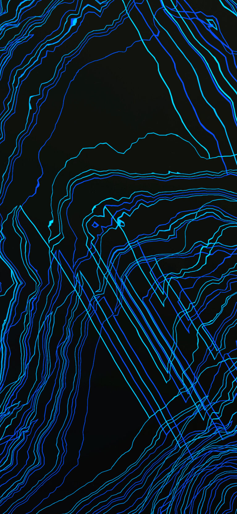 Default wallpaper of Blue Lines