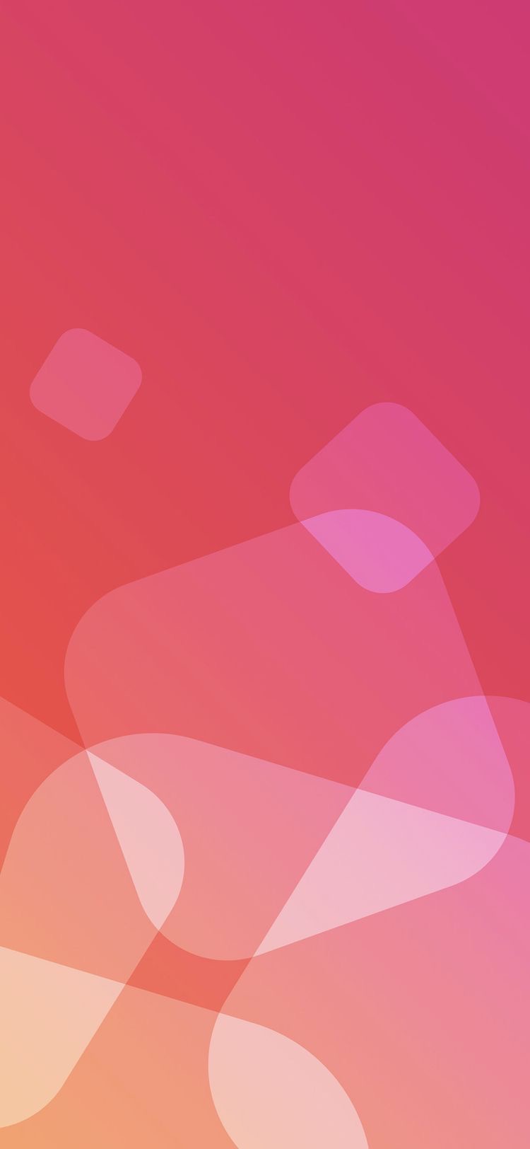 Default wallpaper of Gradient Squares