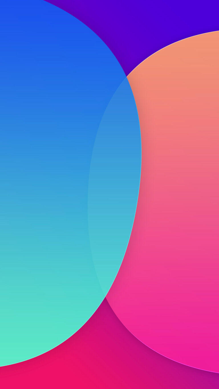 Default wallpaper of Gradient Zoom