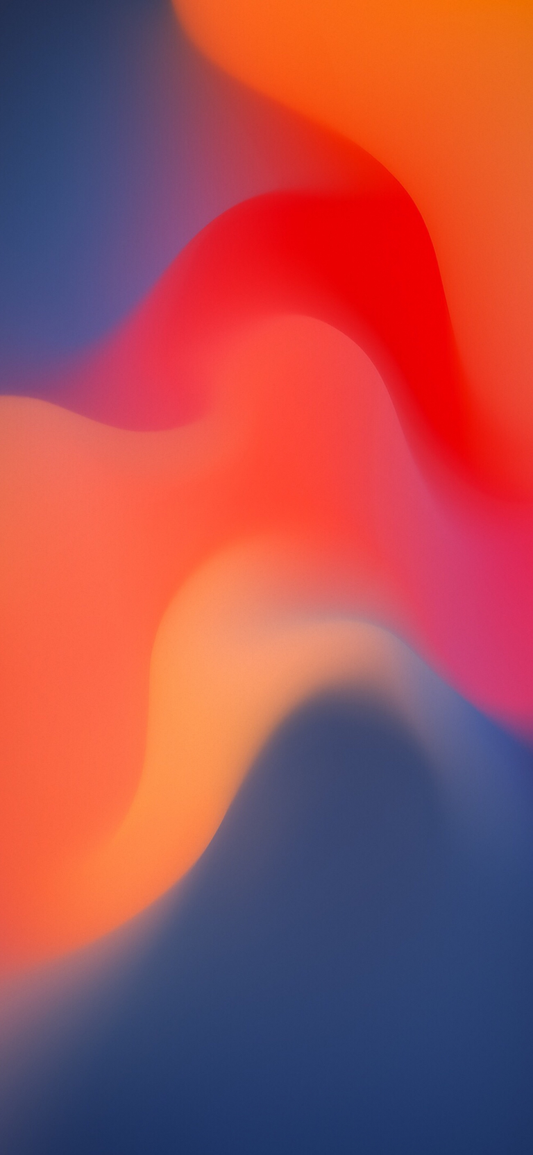 Default wallpaper of Abstract Waves