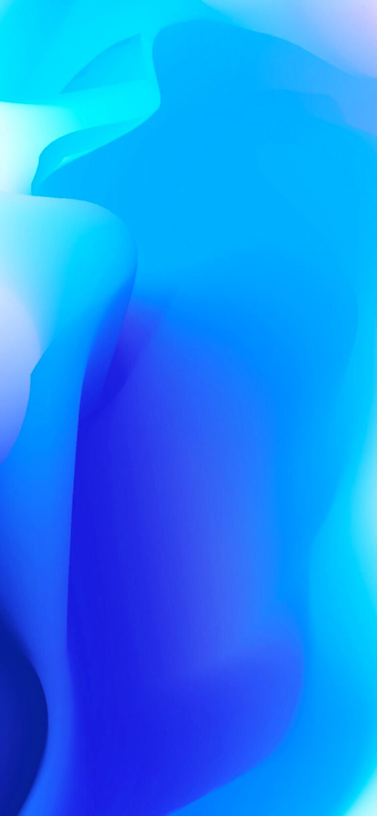 Default wallpaper of Blue Waves