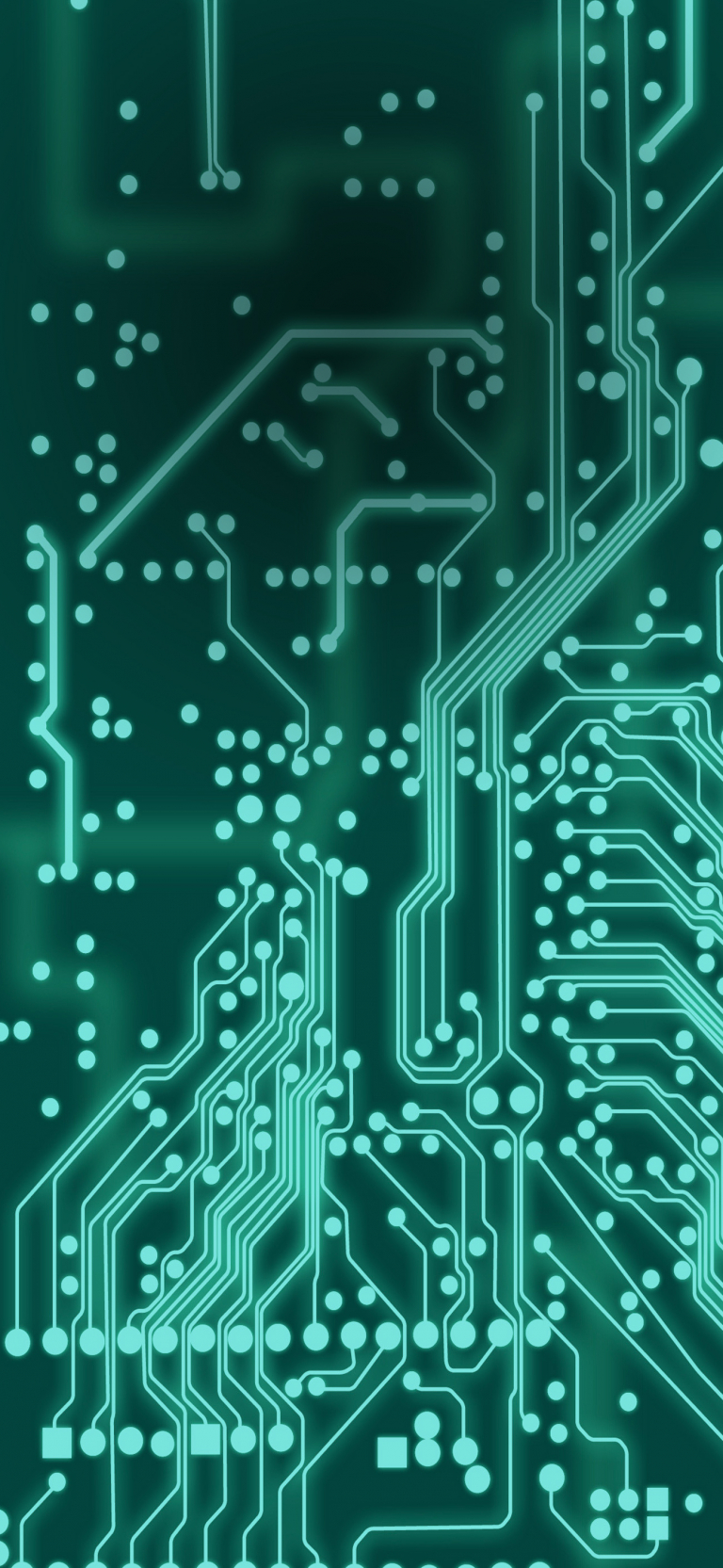 Default wallpaper of Circuit Board