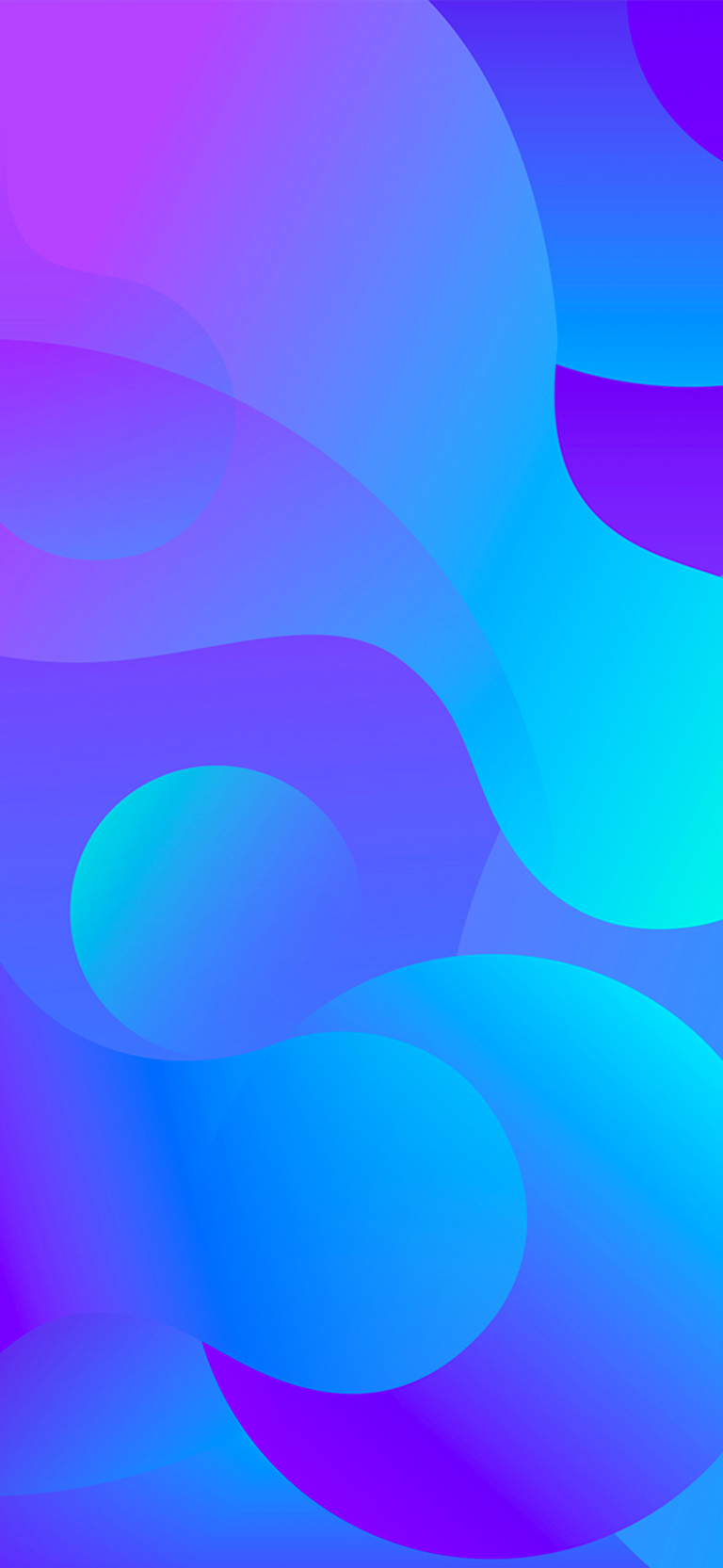 Default wallpaper of BBB – Big Blue Bubbles