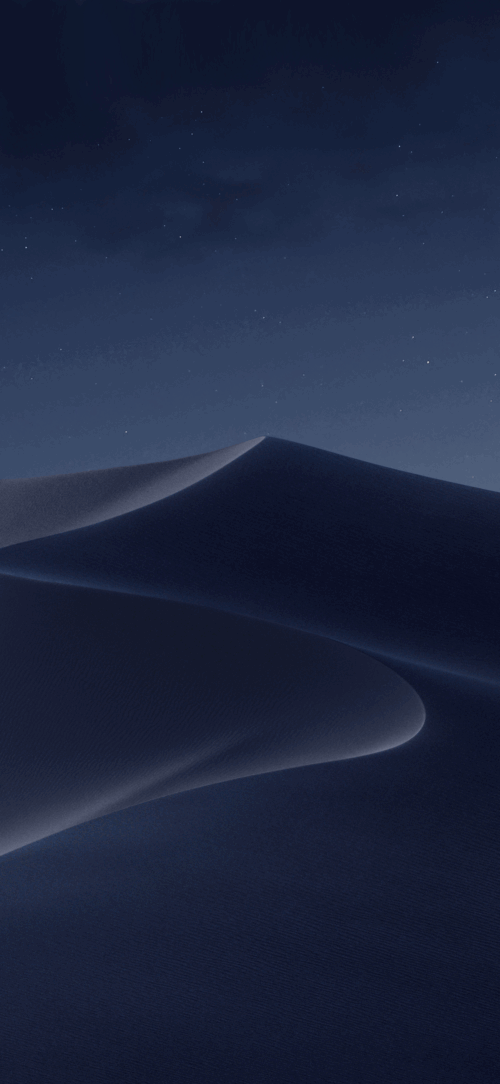 macOS Mojave Stock (Night)