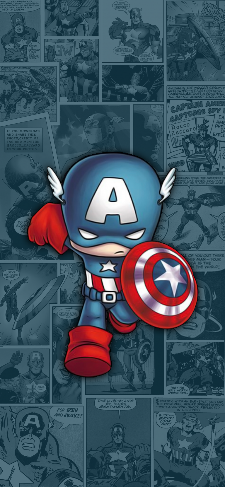 Default wallpaper of Captain America | Marvel