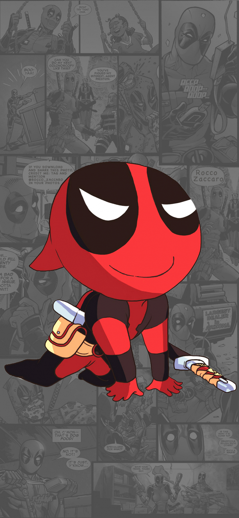 Default wallpaper of Deadpool | Marvel