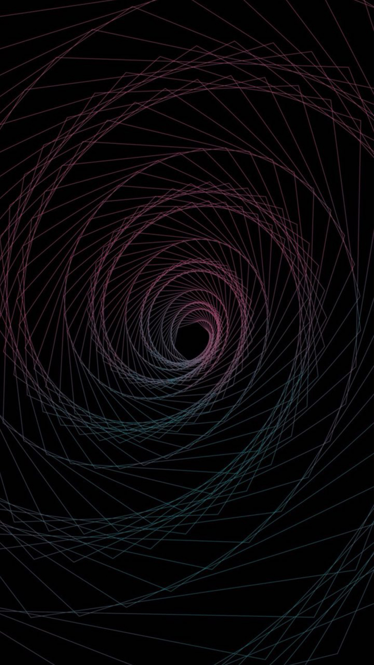 Default wallpaper of Geometric Black Hole