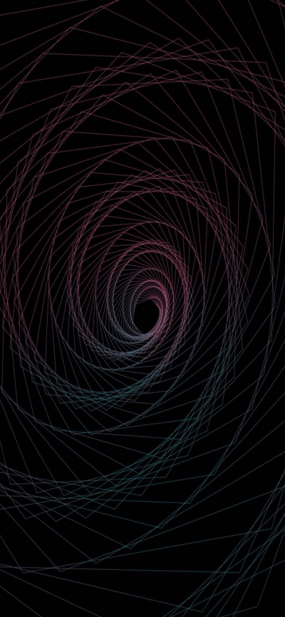 Geometric Black Hole Wallpapers Central