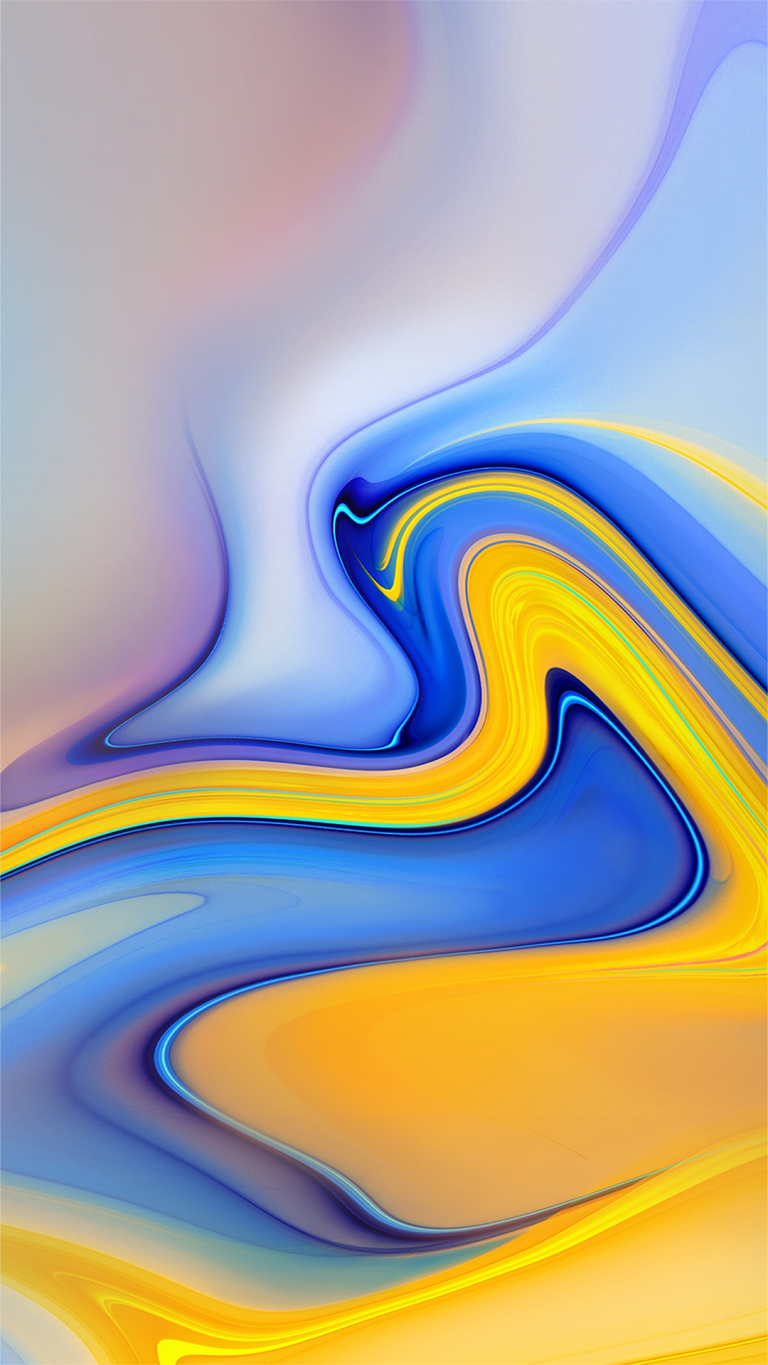 Default wallpaper of Liquid Yellow