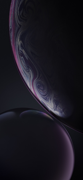 iPhone XR Stock Wallpaper – Black