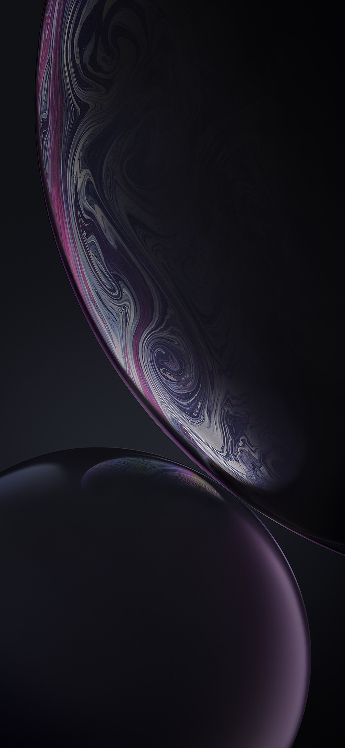 Iphone Xr Stock Wallpaper - Black - Wallpapers Central