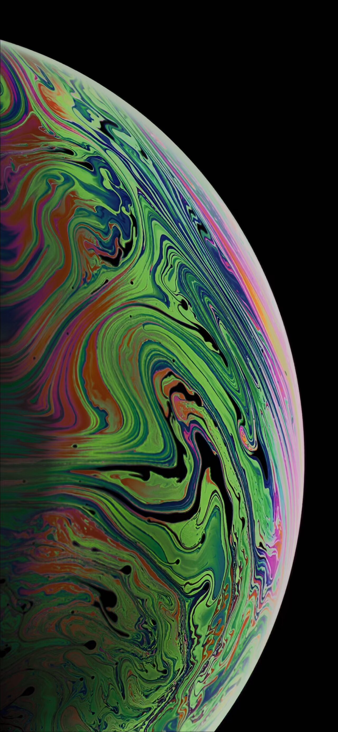 iPhone XS Max Wallpaper – Black