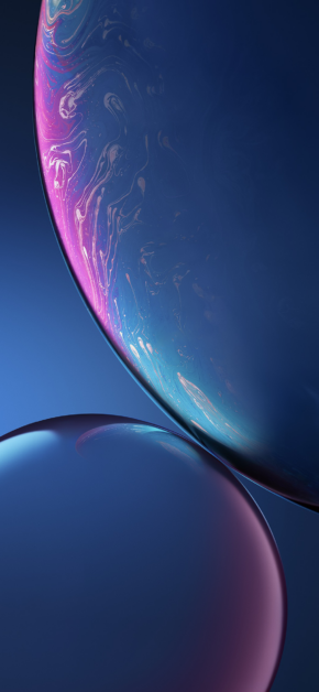 iPhone XR Stock Wallpaper – Blue
