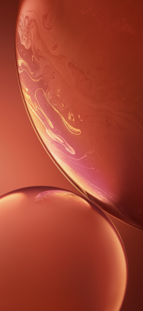 iPhone XR Stock Wallpaper - Coral - Wallpapers Central