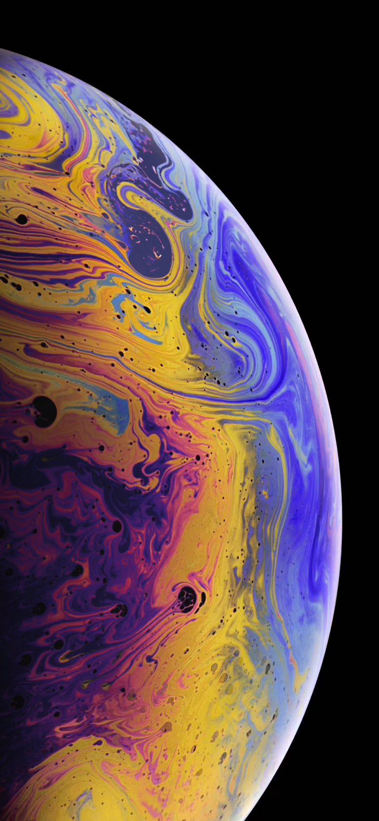 Default wallpaper of iPhone XS Wallpaper – White ( Event)