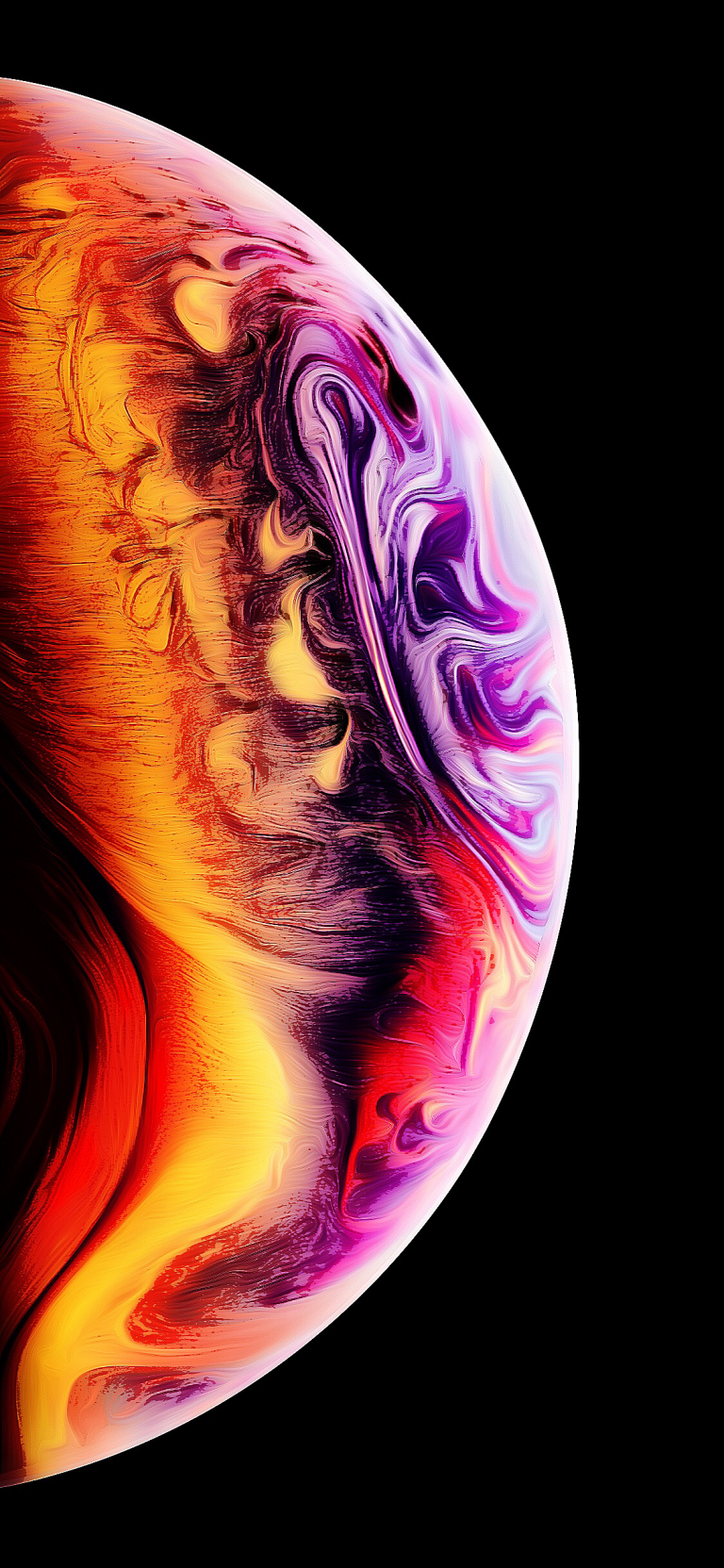 Default wallpaper of iPhone XS (by @AR72014) ( Event)