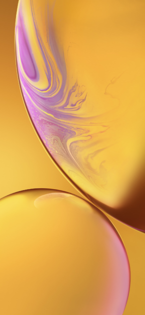 iPhone XR Stock Wallpaper – Yellow