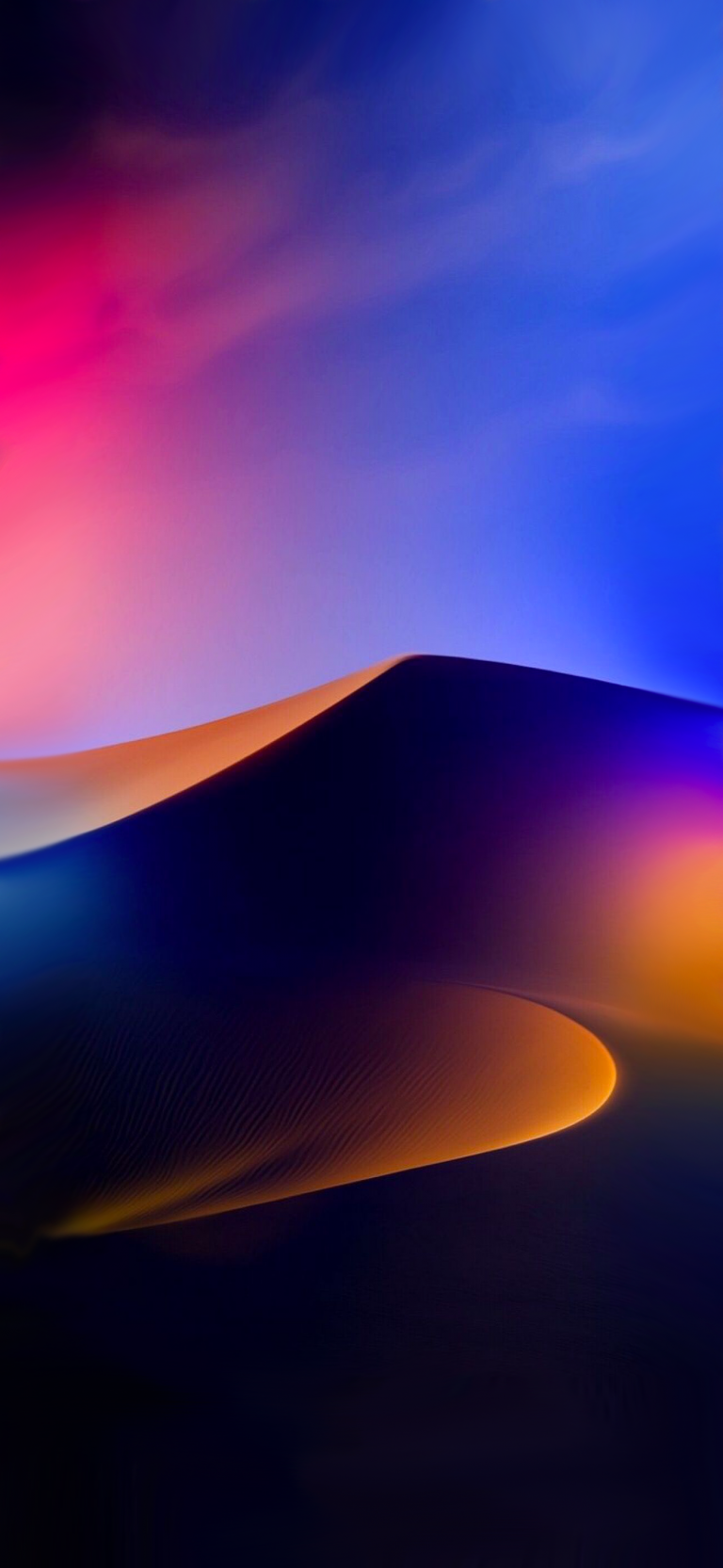 Default wallpaper of macOS Mojave Aurora