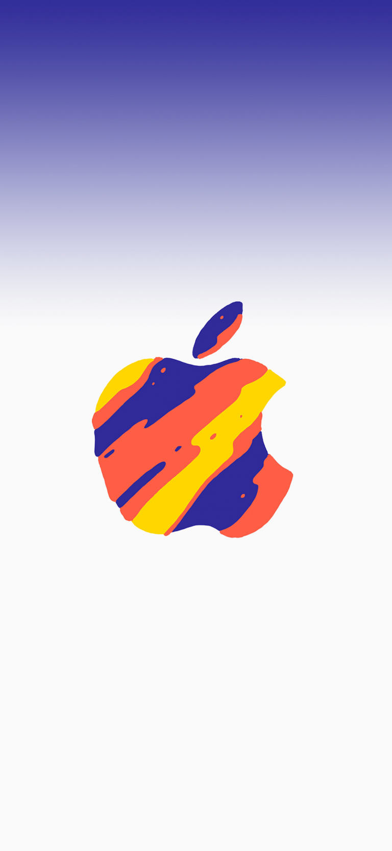 Default wallpaper of Apple Logo – 30 October Event – Official Wallpaper #10