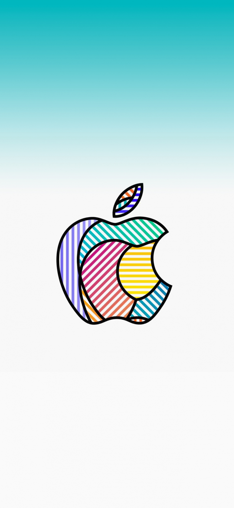 Default wallpaper of Apple Logo – 30 October Event – Official Wallpaper #11