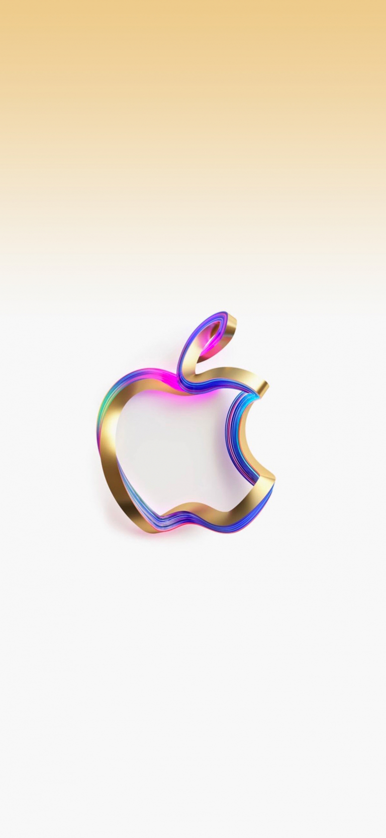 Default wallpaper of Apple Logo – 30 October Event – Official Wallpaper #21