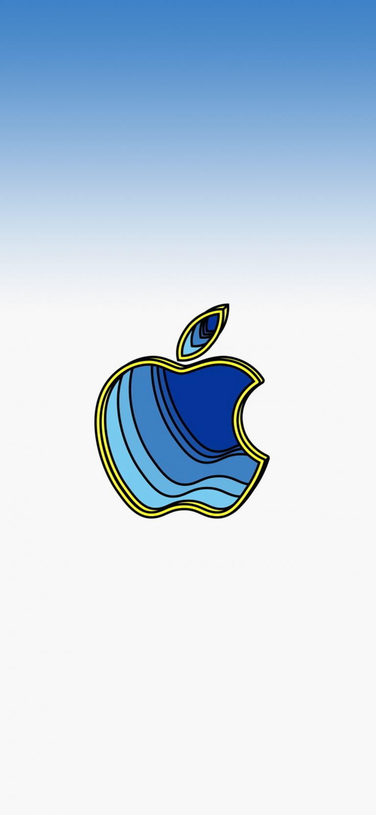 Default wallpaper of Apple Logo – 30 October Event – Official Wallpaper #23