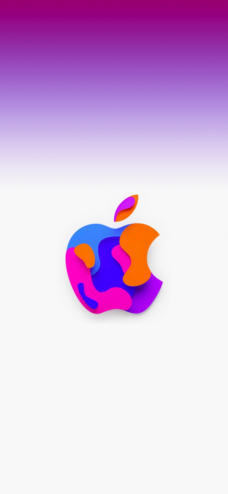 Default wallpaper of Apple Logo – 30 October Event – Official Wallpaper #26