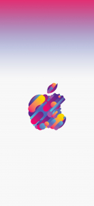 Apple Logo – 30 October Event – Official Wallpaper #27 LIVE WALLPAPER