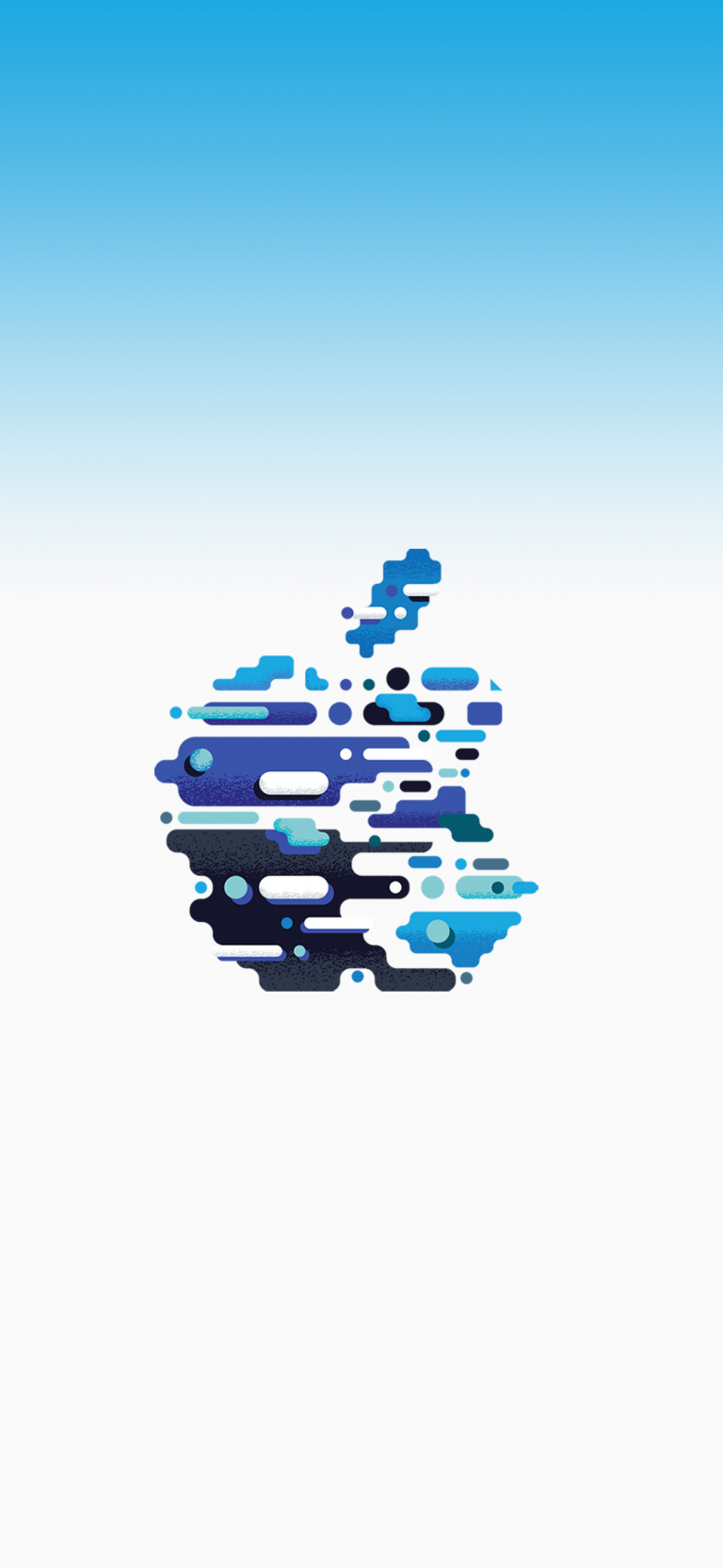 Default wallpaper of Apple Logo – 30 October Event – Official Wallpaper #4