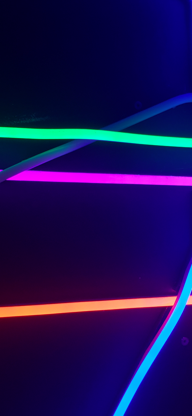 Default wallpaper of Neon Lights