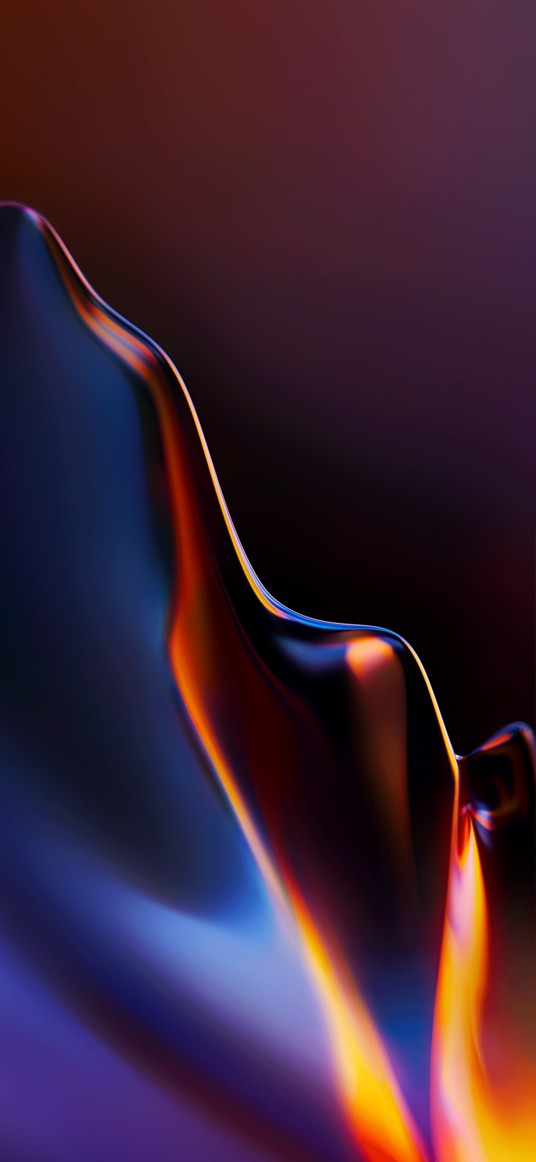 Default wallpaper of OnePlus 6T Stock Wallpaper 2 optimized for iPhone