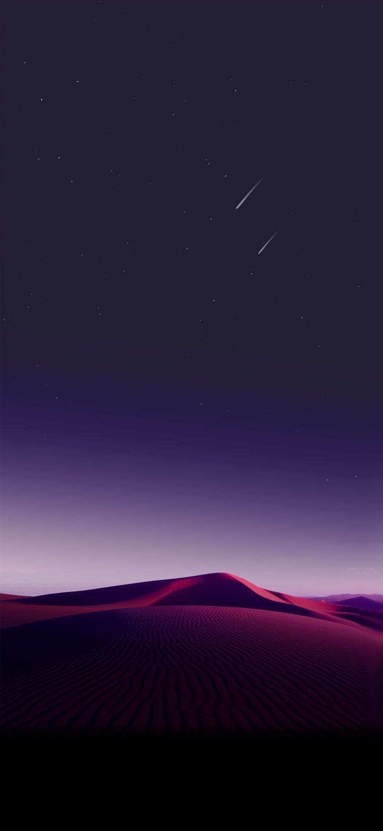 Default wallpaper of Starry Night