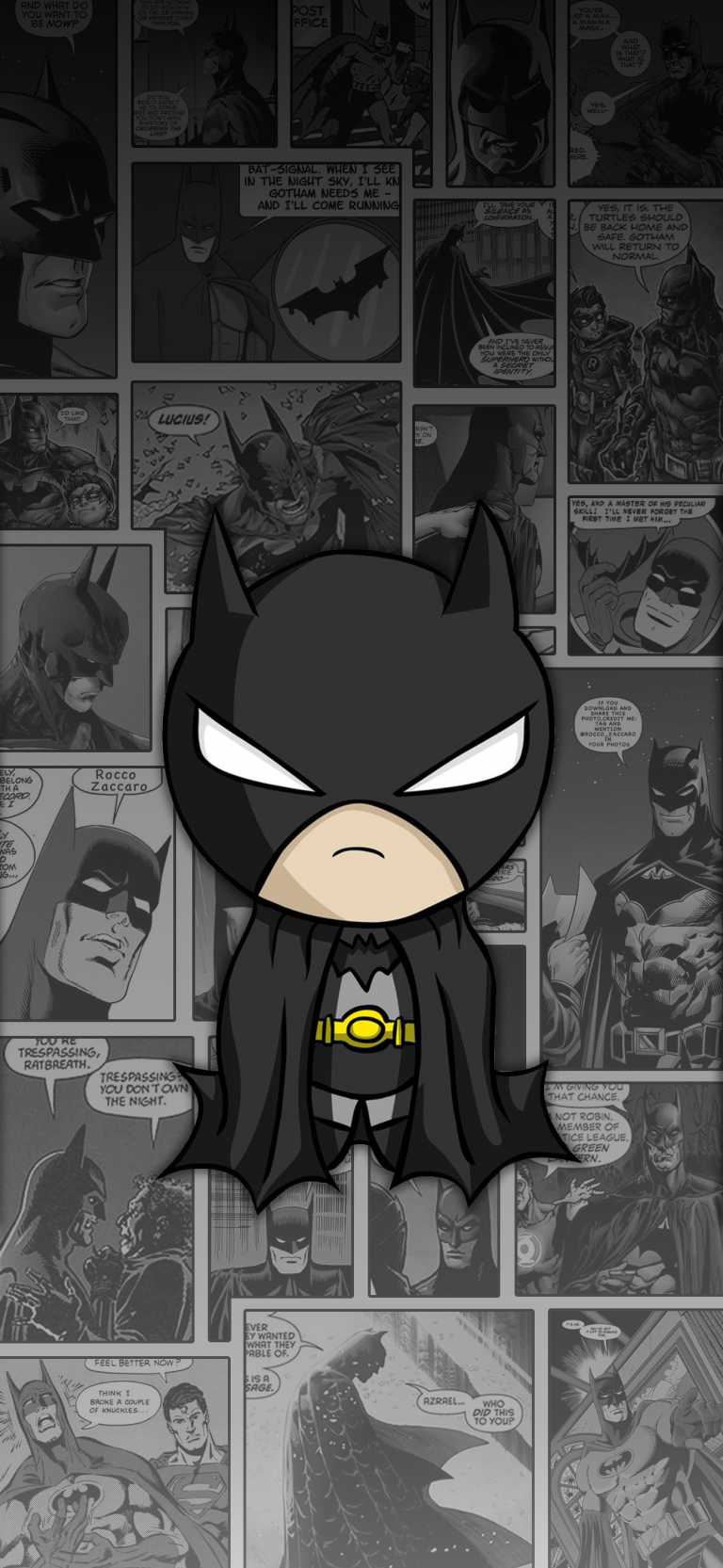 Default wallpaper of Batman