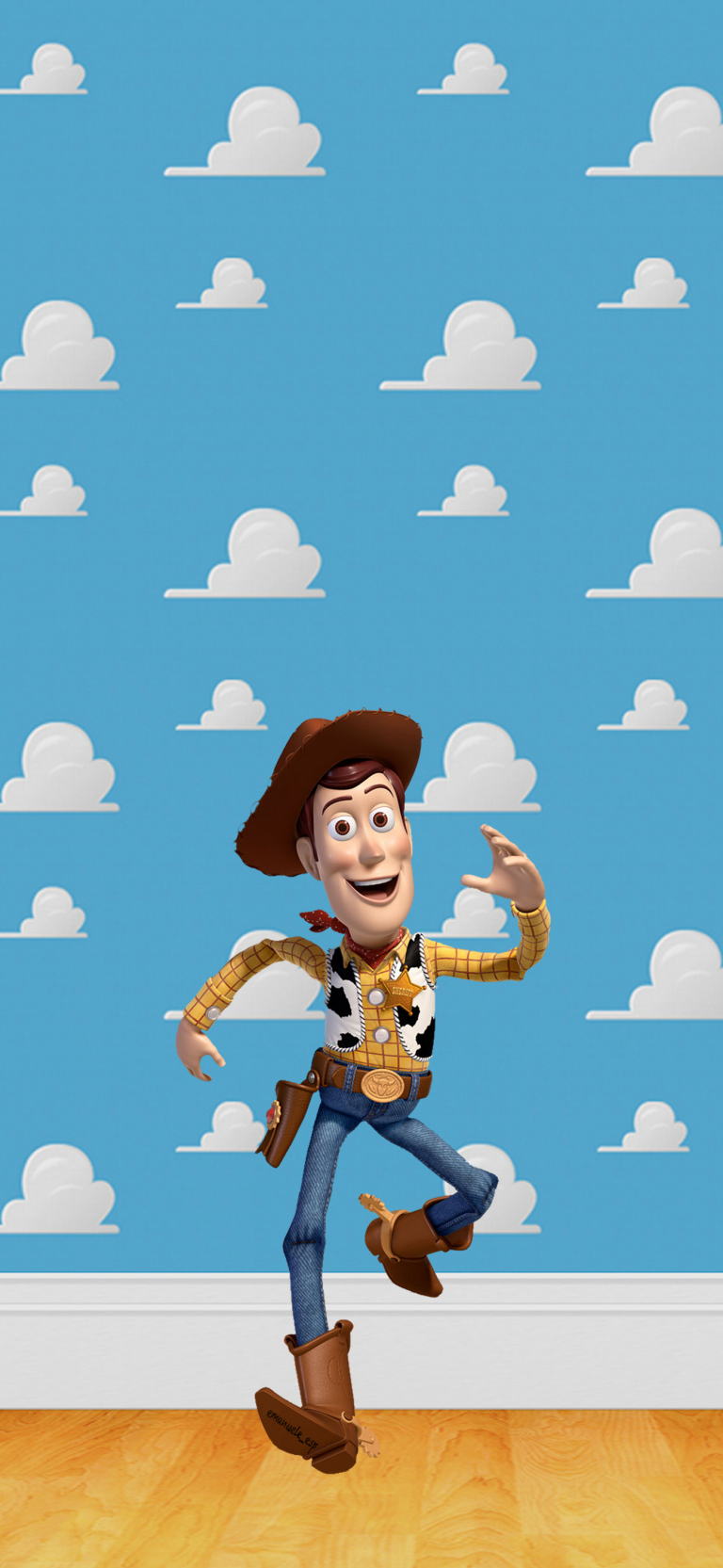 Default wallpaper of Woody – Toy Story