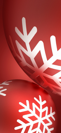 Sfondo Red Christmas by @apple_idesigner