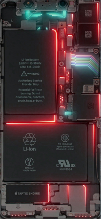 Power LED - Red | LIVE Wallpaper