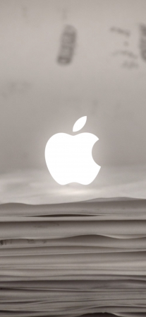 Apple Logo Book - LIVE Wallpaper (Medium Quality)