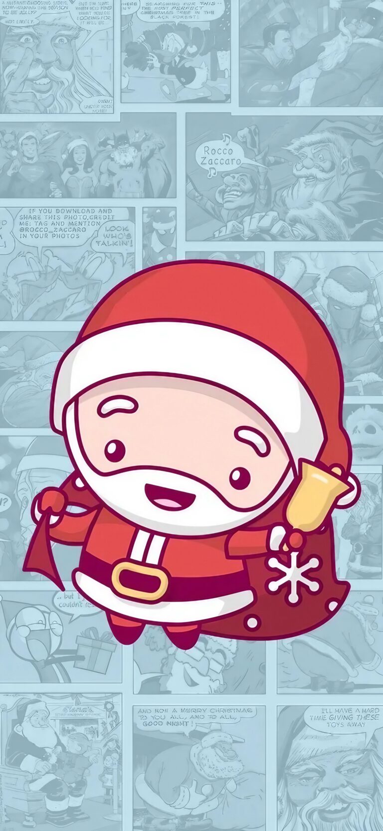 Default wallpaper of Merry Christmas from Wallpapers Central (Remastered)