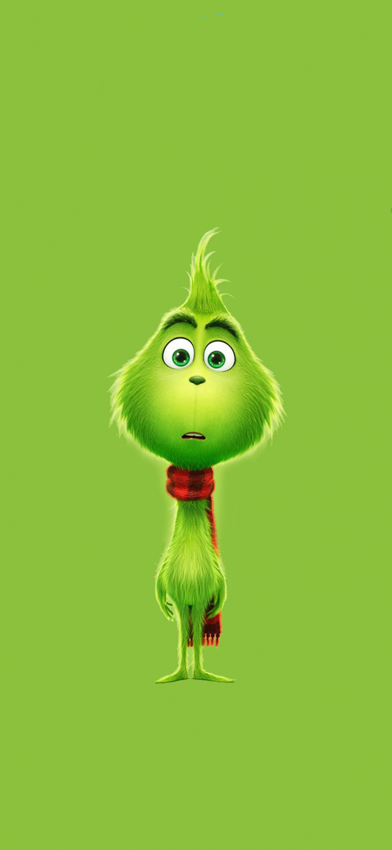 Default wallpaper of Mini Grinch