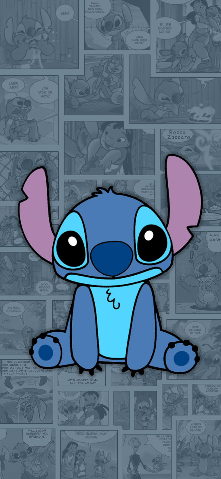 Default wallpaper of Stitch