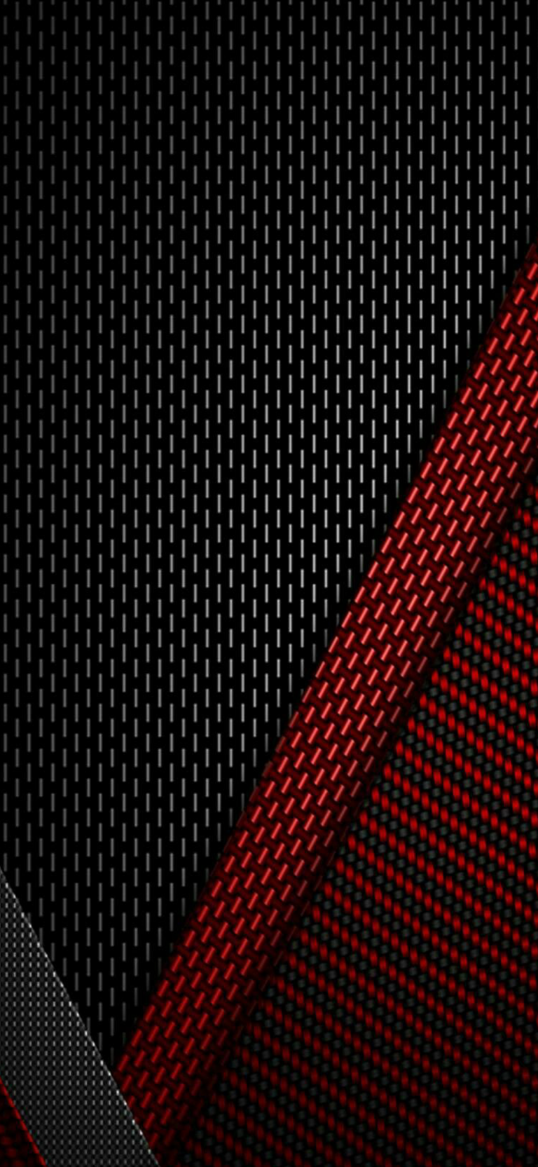 Default wallpaper of Red and Black material