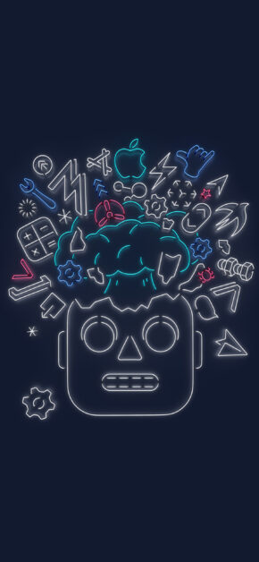 WWDC 2019 Official Wallpaper | Robot