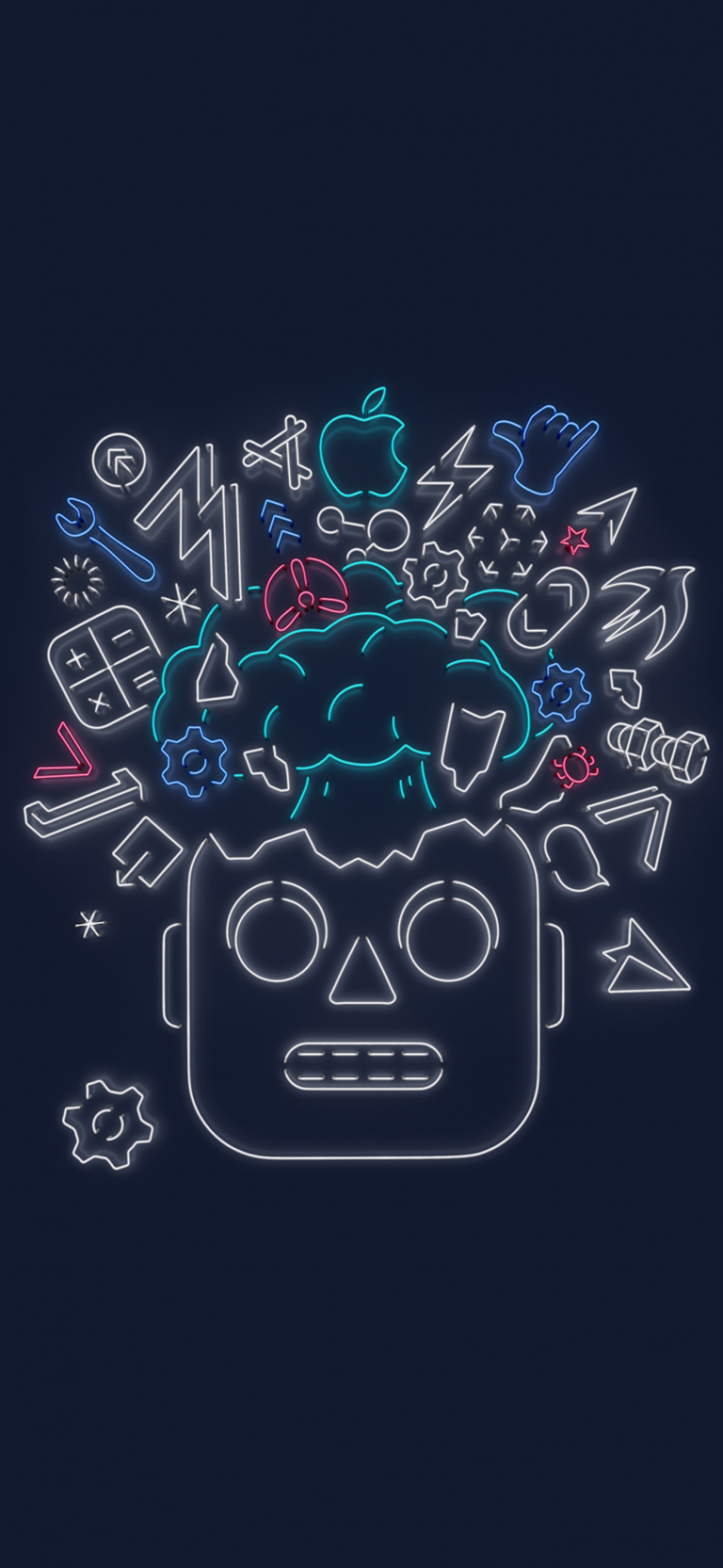 Default wallpaper of WWDC 2019 Official Wallpaper | Robot