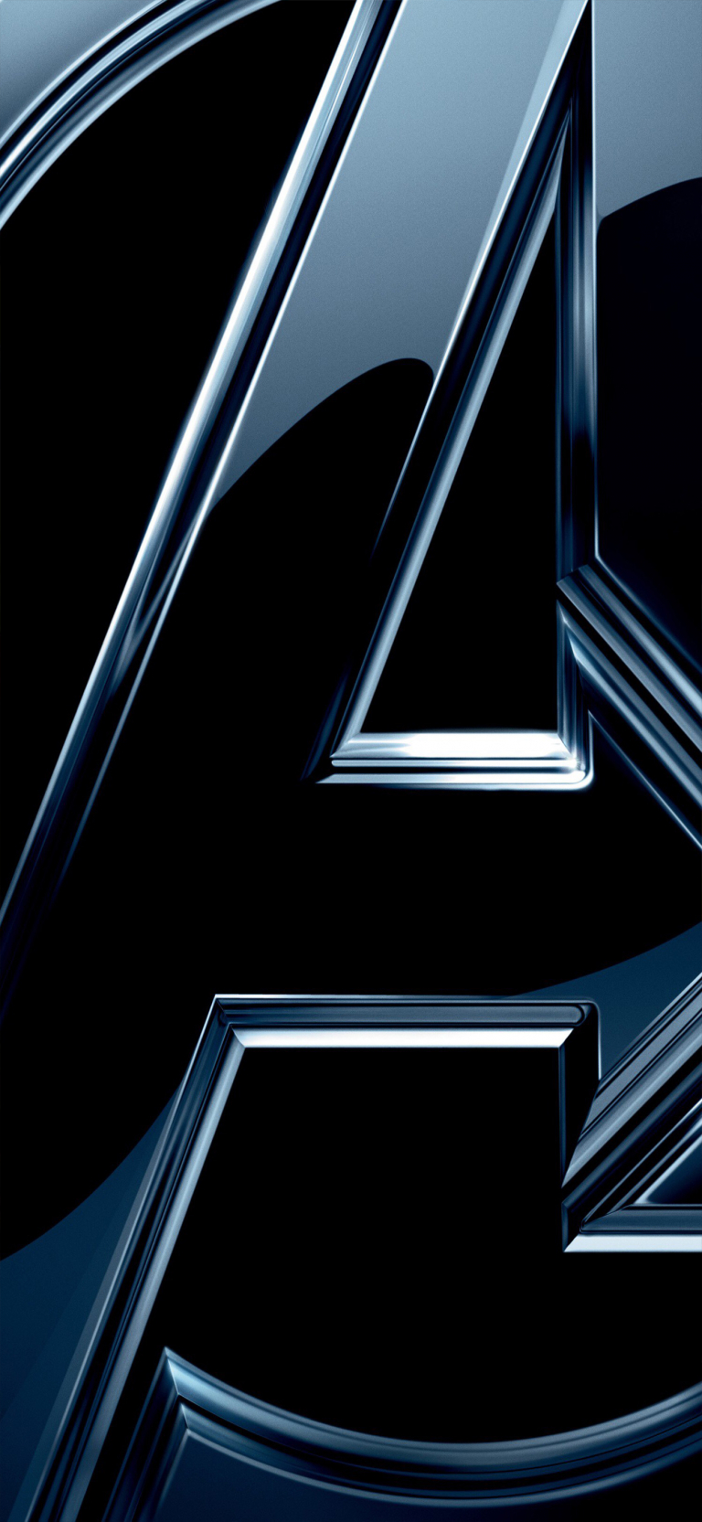 Default wallpaper of Avengers Logo