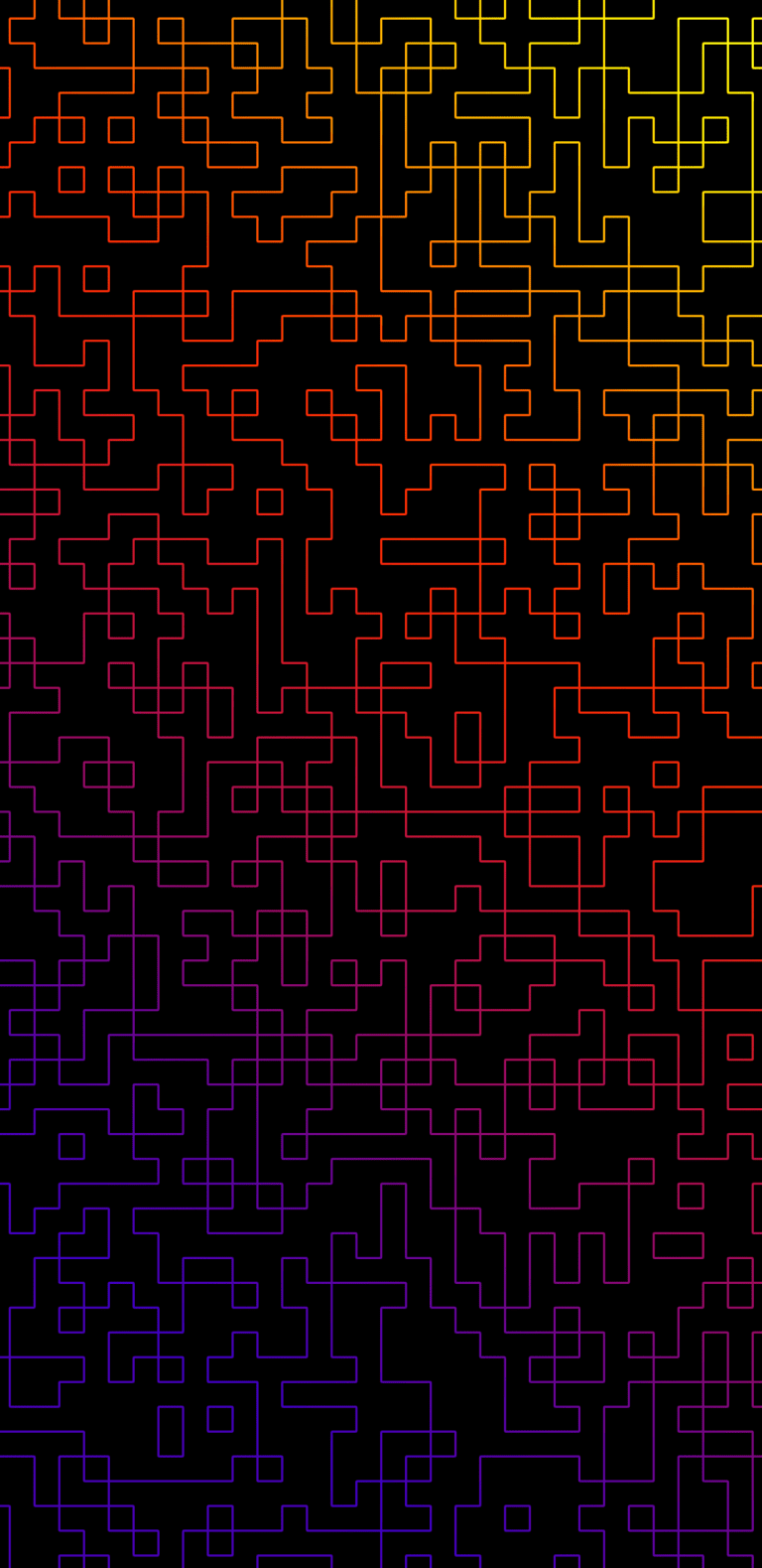 Default wallpaper of AMOLED Lines