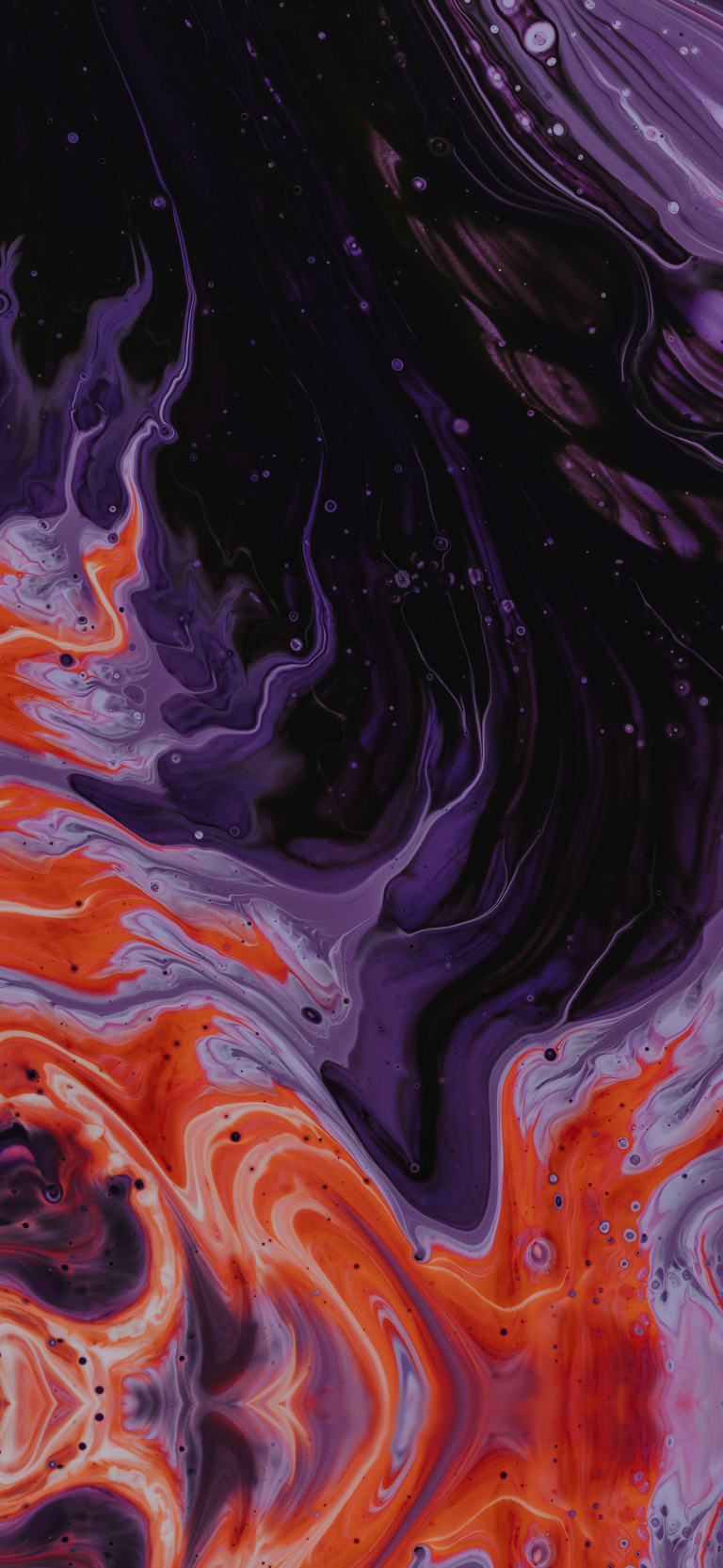 Default wallpaper of Inferno Ink Violet